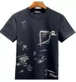 dsquared2 t-shirt online pas cher d2 logo noir